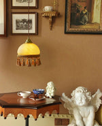 French Tassels Brass Pendant Light - Lamp Outdoor