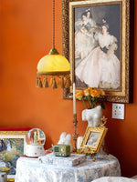 French Tassels Brass Pendant Light - Lamp Outdoor