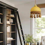 French Tassels Brass Pendant Light - Lamp Outdoor