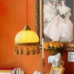 French Tassels Brass Pendant Light - Lamp Outdoor