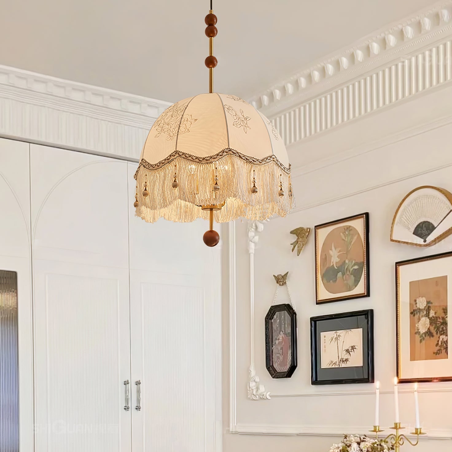 Frill Fringe Pendant Lamp - Lamp Outdoor