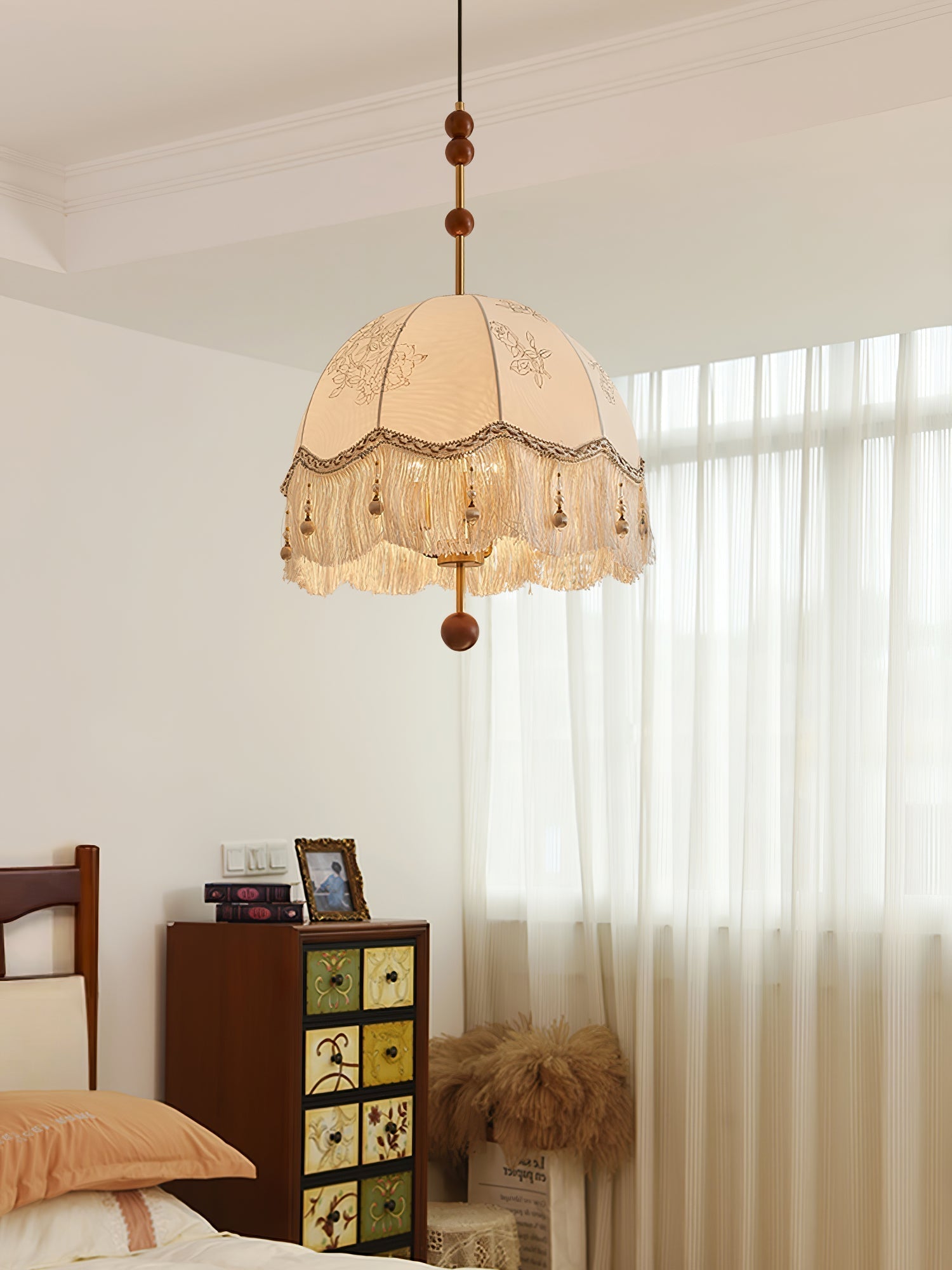 Frill Fringe Pendant Lamp - Lamp Outdoor