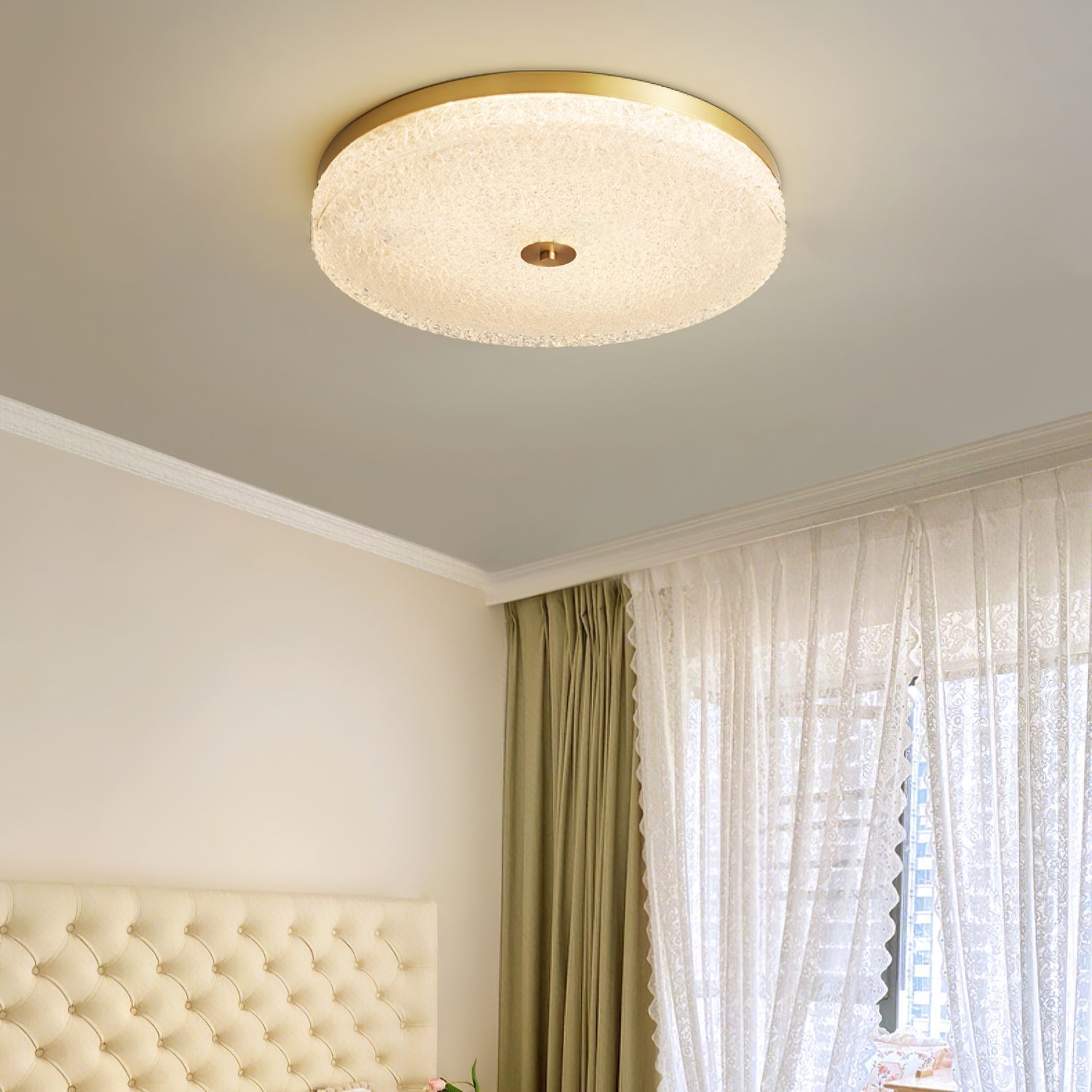 Frosted Dawn Ceiling Light - Lamp Outdoor