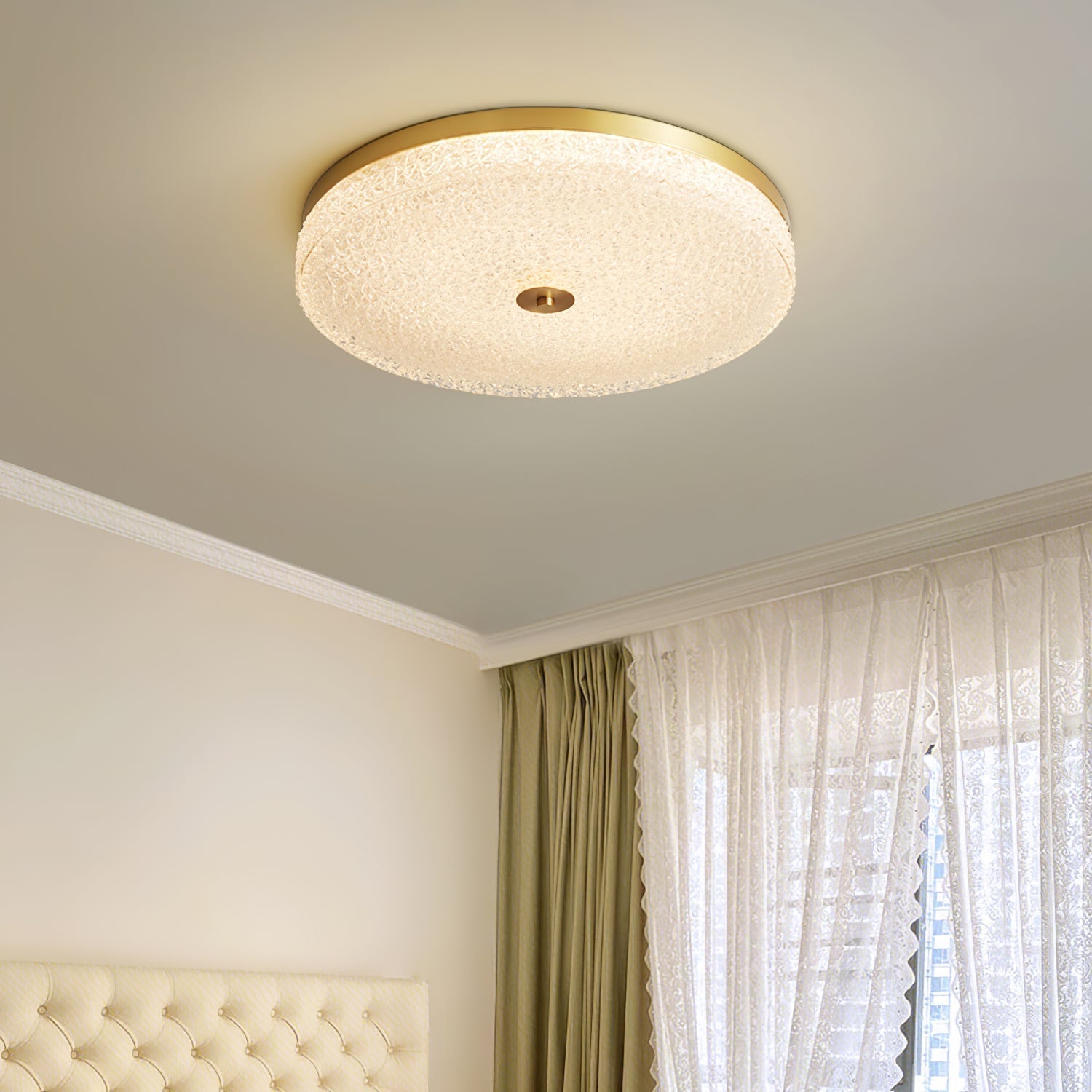 Frosted Dawn Ceiling Light - Lamp Outdoor