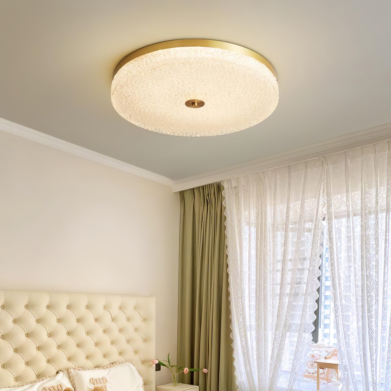 Frosted Dawn Ceiling Light - Lamp Outdoor