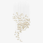 Citalora Crystal Cluster Pendant Light Chandelier - Lamp Outdoor