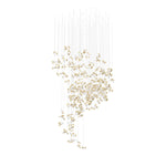 Citalora Crystal Cluster Pendant Light Chandelier - Lamp Outdoor