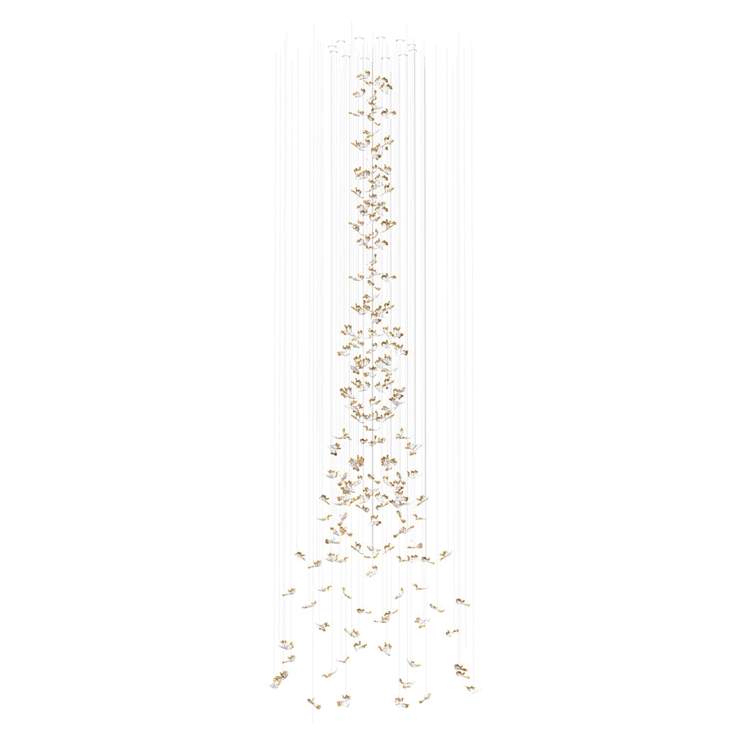 Citalora Crystal Cluster Pendant Light Chandelier - Lamp Outdoor