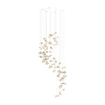 Citalora Crystal Cluster Pendant Light Chandelier - Lamp Outdoor