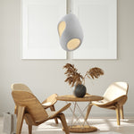 Zavelyra Textured Resin Pendant Light - Lamp Outdoor