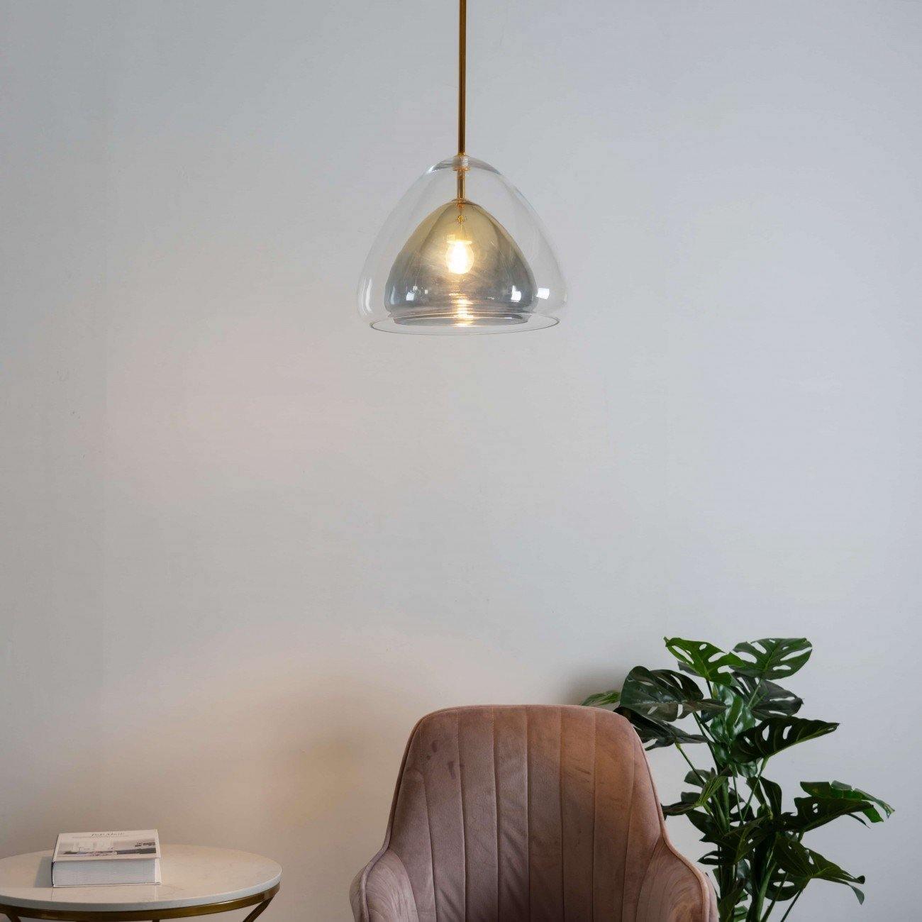 Futuristische Glass Pendant Light - Lamp Outdoor