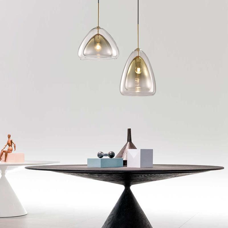 Futuristische Glass Pendant Light - Lamp Outdoor