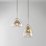 Futuristische Glass Pendant Light - Lamp Outdoor