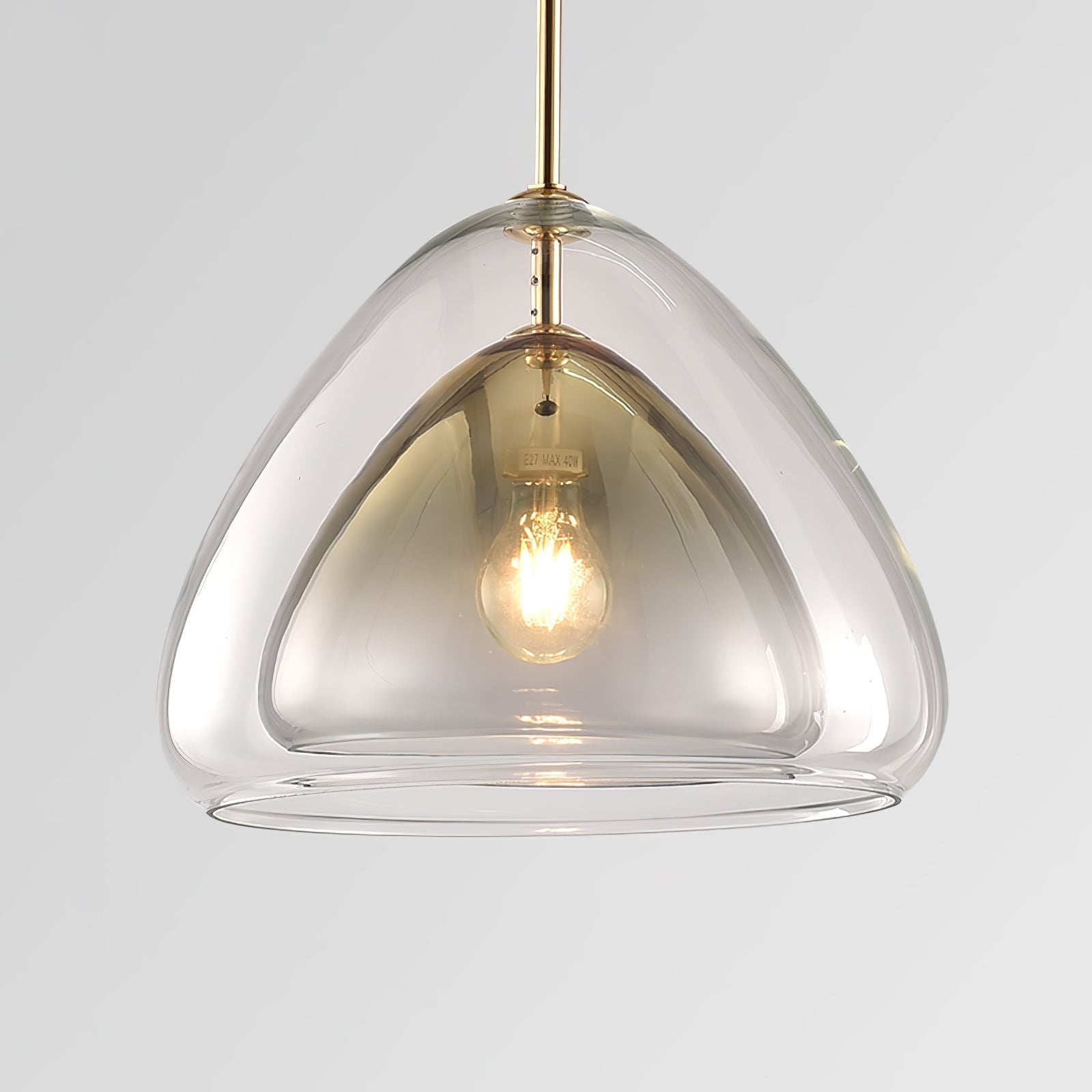 Futuristische Glass Pendant Light - Lamp Outdoor