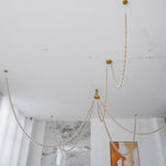Gabriel Gold Chandelier - Lamp Outdoor