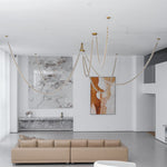 Gabriel Gold Chandelier - Lamp Outdoor