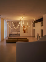 Gabriel Gold Chandelier - Lamp Outdoor