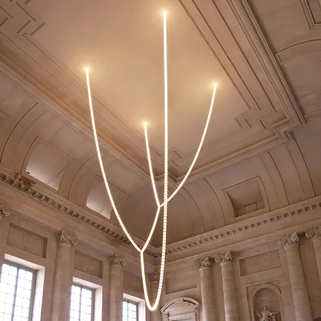 Gabriel Gold Chandelier - Lamp Outdoor
