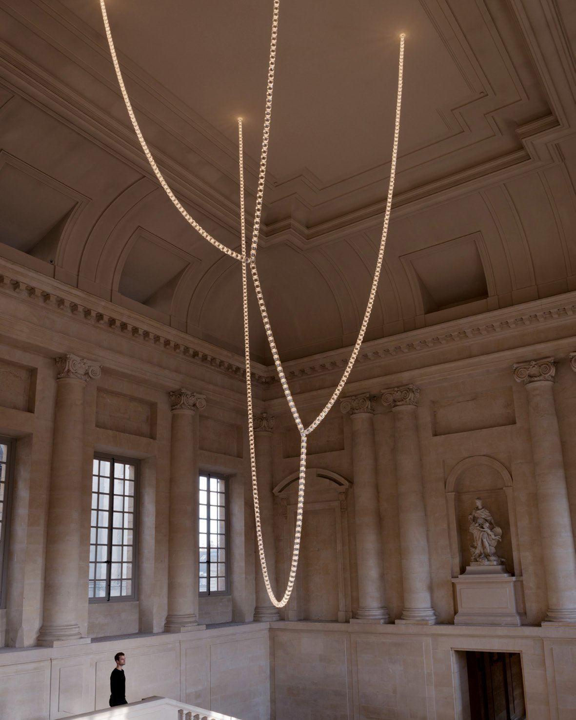 Gabriel Chrome Chandelier - Lamp Outdoor