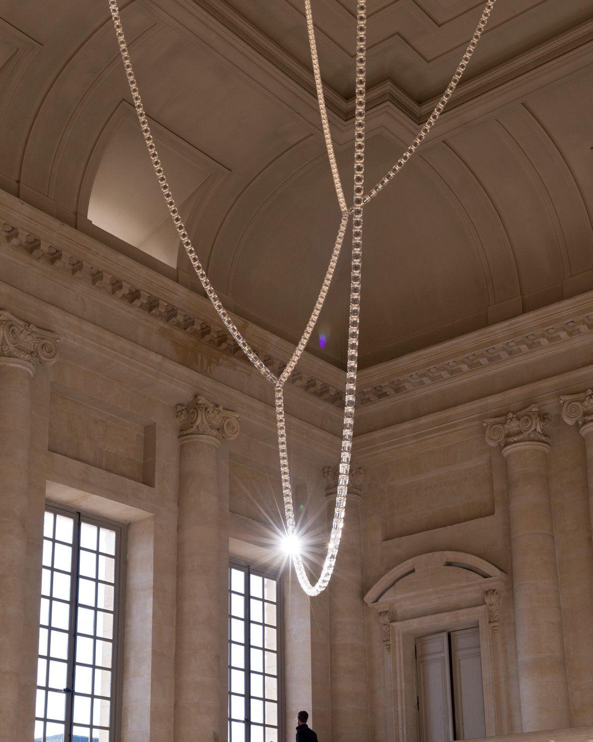 Gabriel Gold Chandelier - Lamp Outdoor