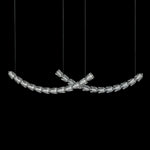 Cascade Modern Acrylic Chandelier - Lamp Outdoor