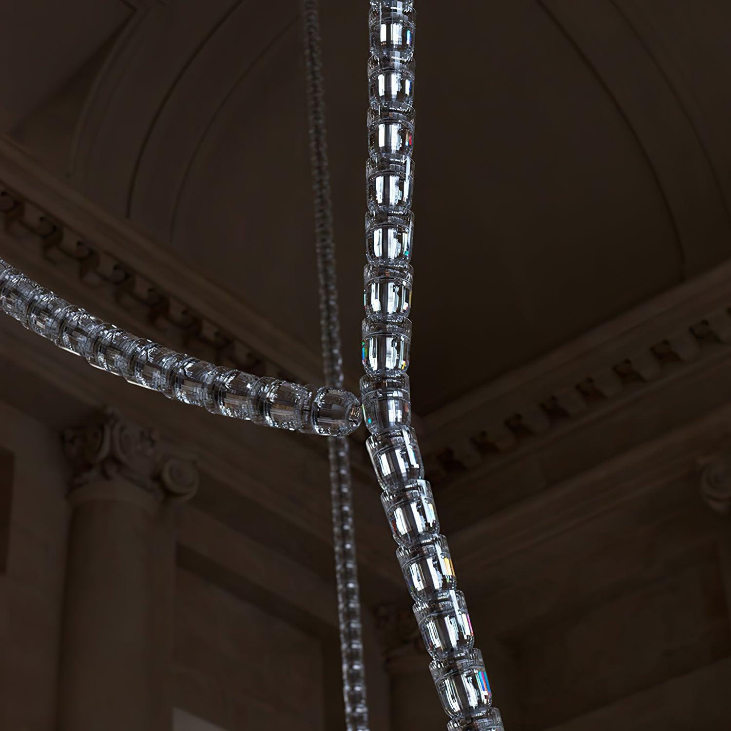 Cavenira Art Deco Crystal Chandelier - Lamp Outdoor