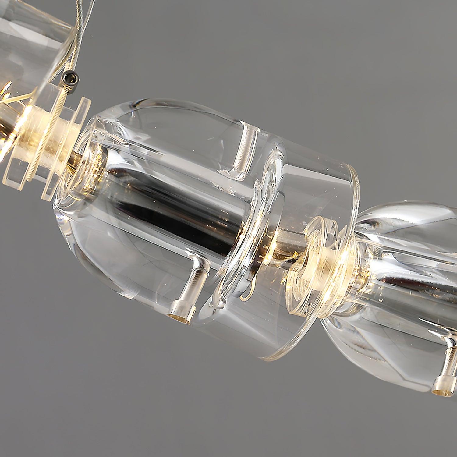 Nysilisra Luxe Crystal Pendant Light - Lamp Outdoor