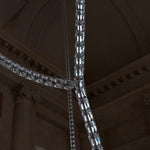 Luminara Crystal Cascade Chandelier - Lamp Outdoor