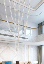 Zevenila Modern Acrylic Chandelier - Lamp Outdoor