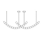 Gabriel Chrome Chandelier - Lamp Outdoor