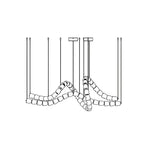 Gabriel Gold Chandelier - Lamp Outdoor