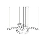 Gabriel Gold Chandelier - Lamp Outdoor
