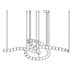 Gabriel Chrome Chandelier - Lamp Outdoor