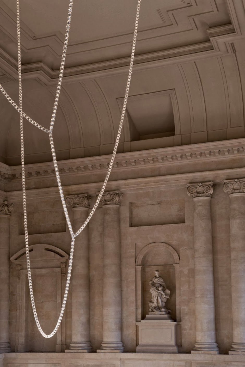 Gabriel Chrome Chandelier - Lamp Outdoor