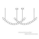 Gabriel Chrome Chandelier - Lamp Outdoor