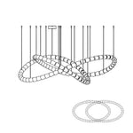 Gabriel Chrome Chandelier - Lamp Outdoor