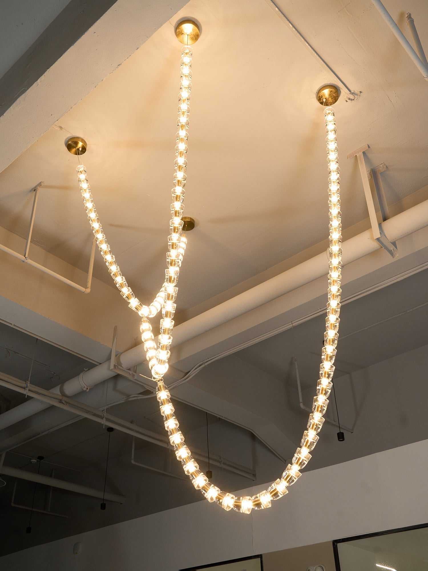 Gabriel Gold Chandelier - Lamp Outdoor