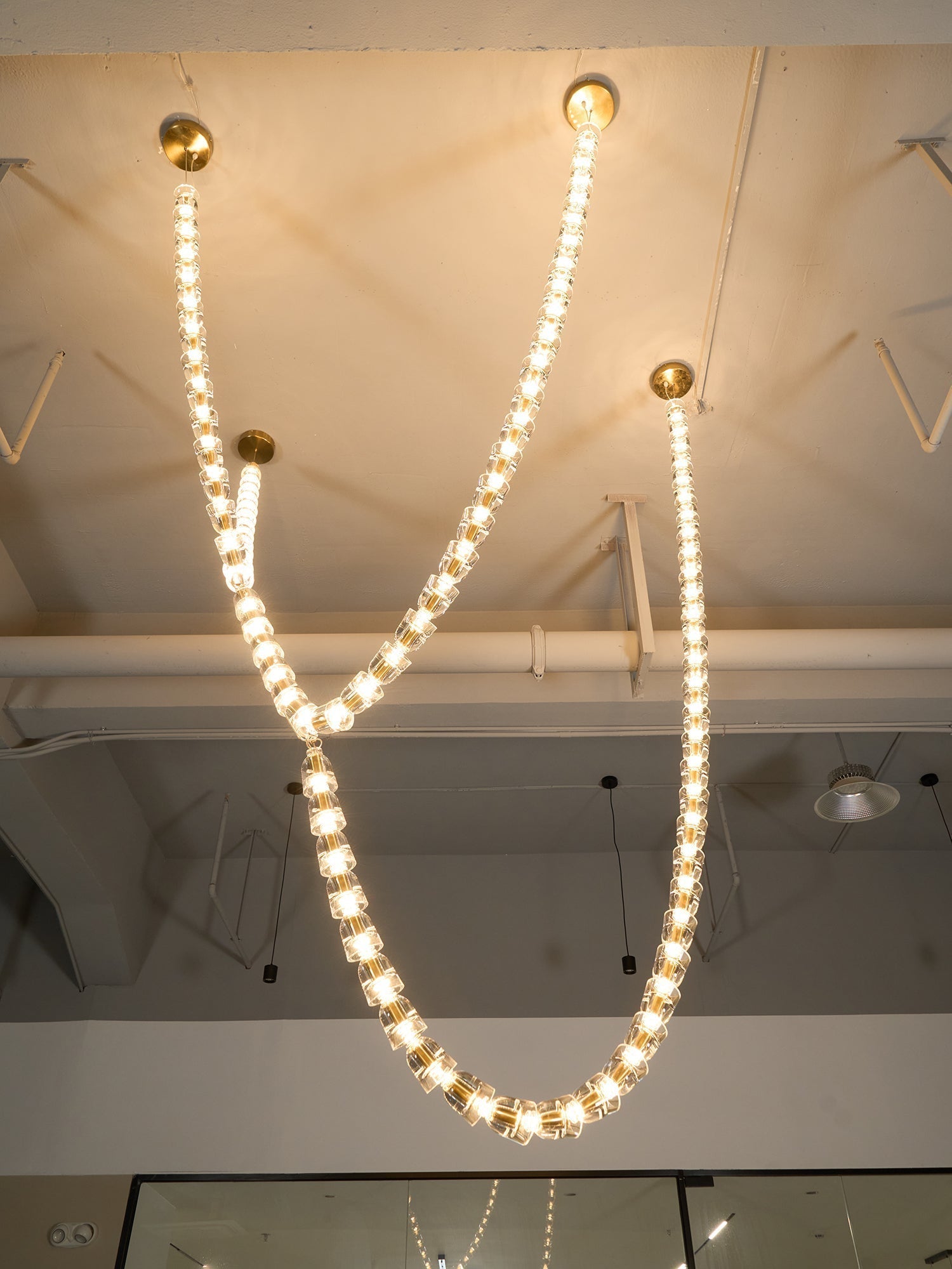 Gabriel Gold Chandelier - Lamp Outdoor