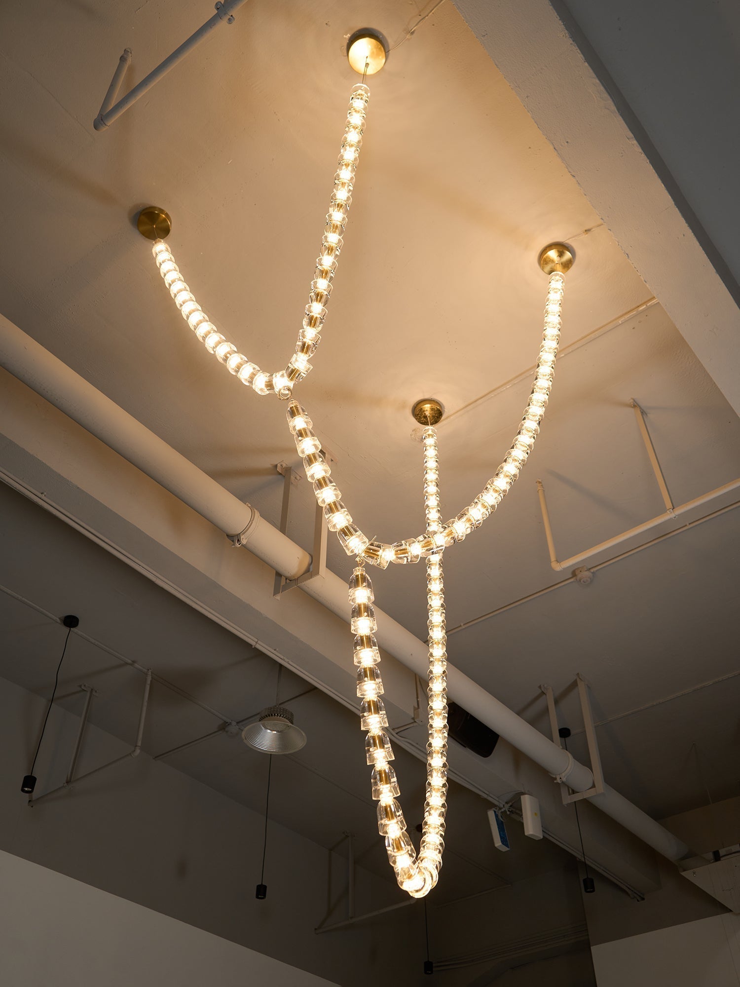 Gabriel Gold Chandelier - Lamp Outdoor