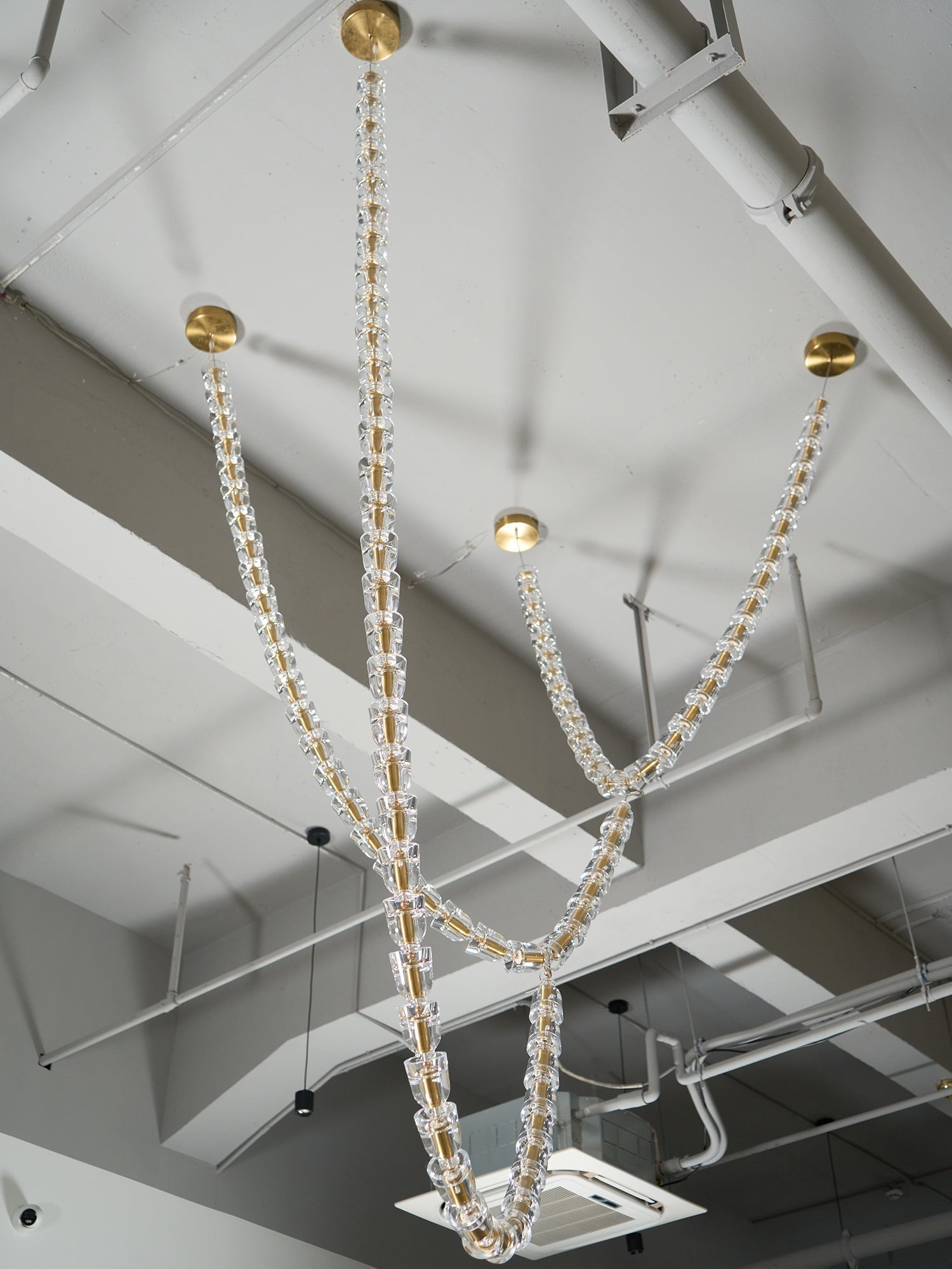 Gabriel Gold Chandelier - Lamp Outdoor