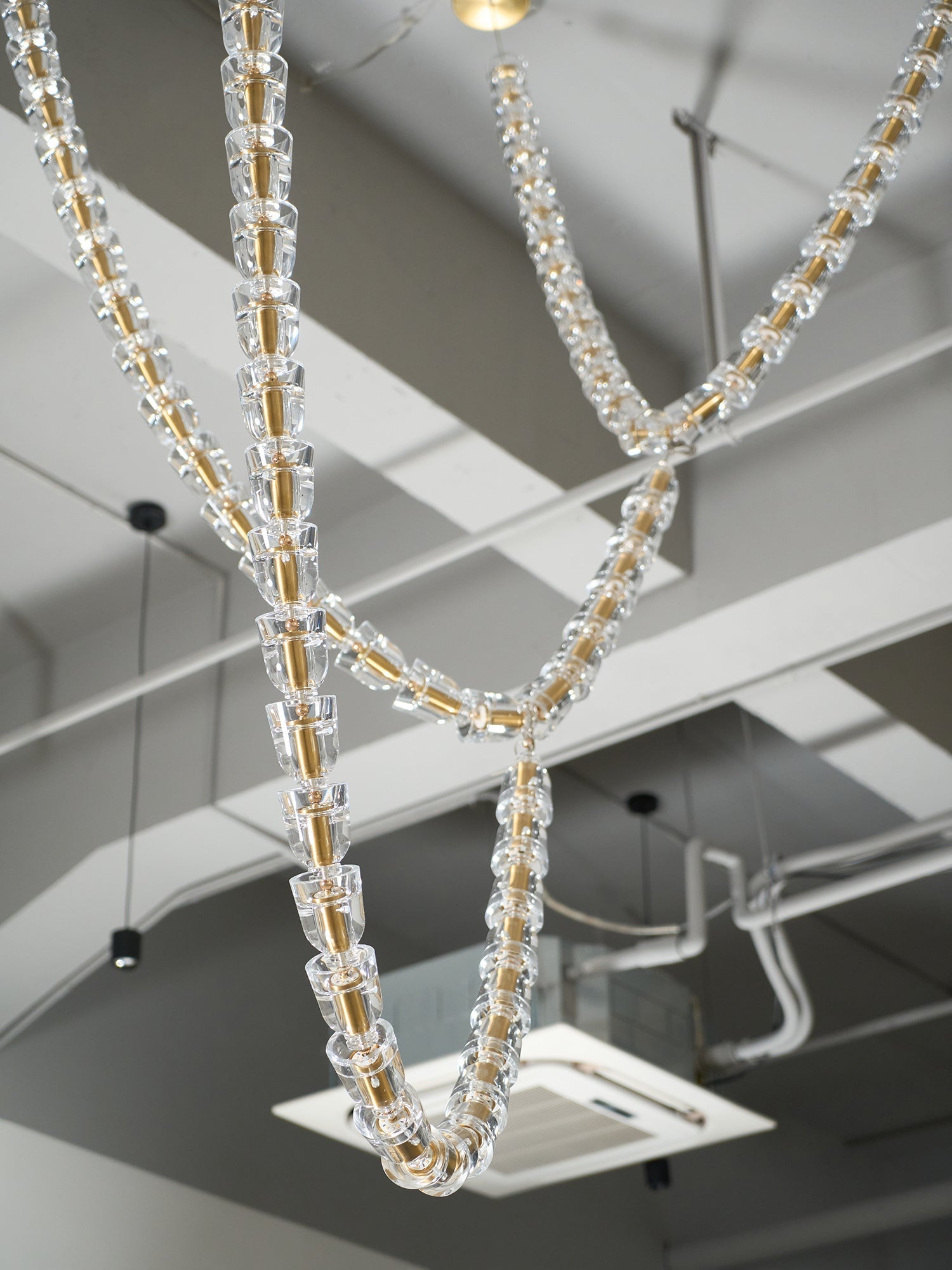 Gabriel Gold Chandelier - Lamp Outdoor