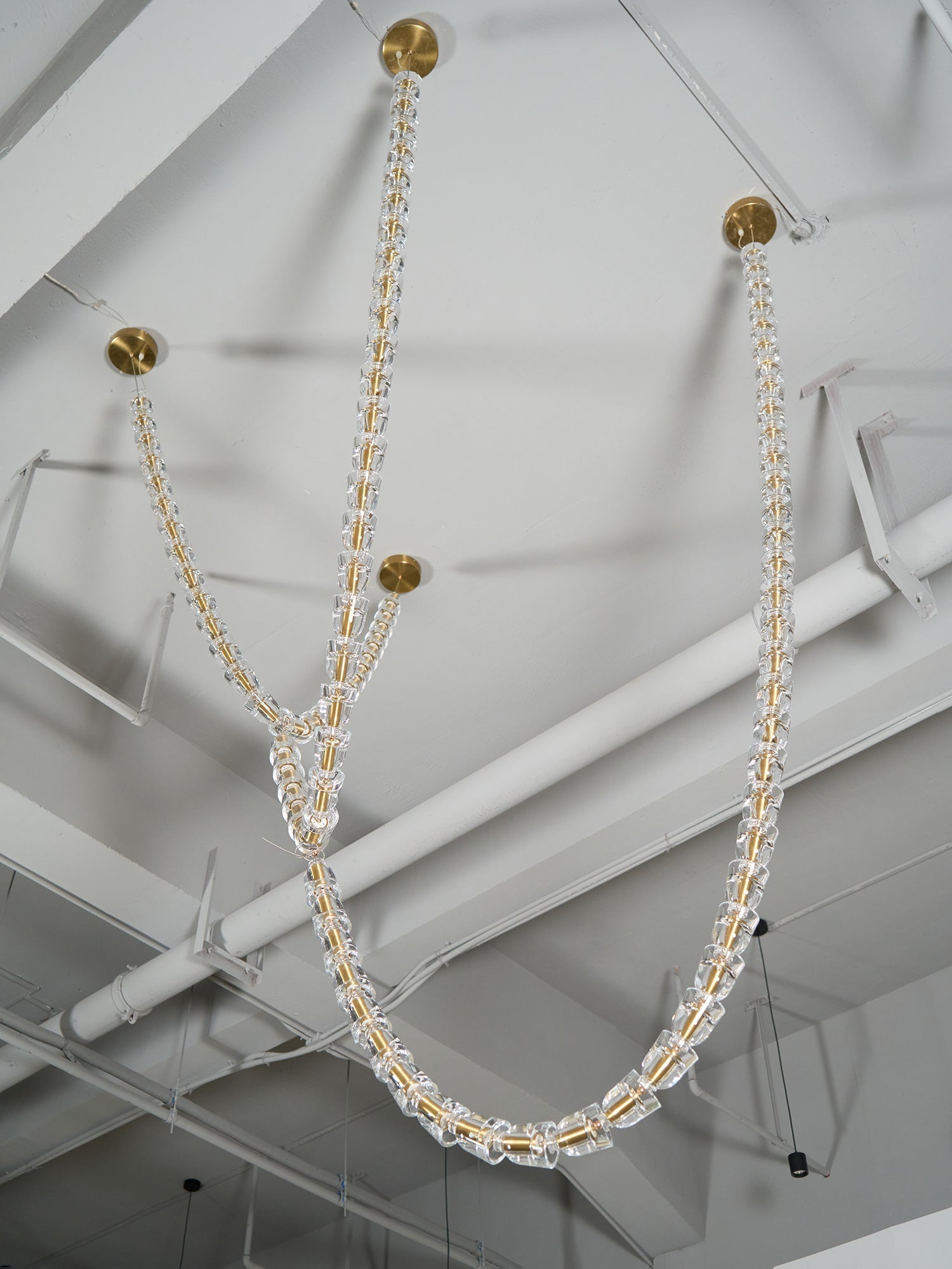 Gabriel Gold Chandelier - Lamp Outdoor