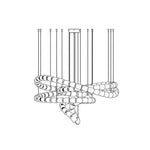 Cavenira Art Deco Crystal Chandelier - Lamp Outdoor