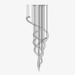 Cavenira Art Deco Crystal Chandelier - Lamp Outdoor