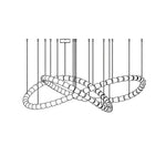 Nysilisra Luxe Crystal Pendant Light - Lamp Outdoor