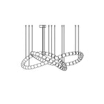 Nysilisra Luxe Crystal Pendant Light - Lamp Outdoor