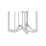 Zevenila Modern Acrylic Chandelier - Lamp Outdoor