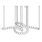 Zemirisra Modern Acrylic Chandelier - Lamp Outdoor