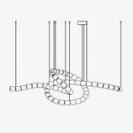 Zemirisra Modern Acrylic Chandelier - Lamp Outdoor