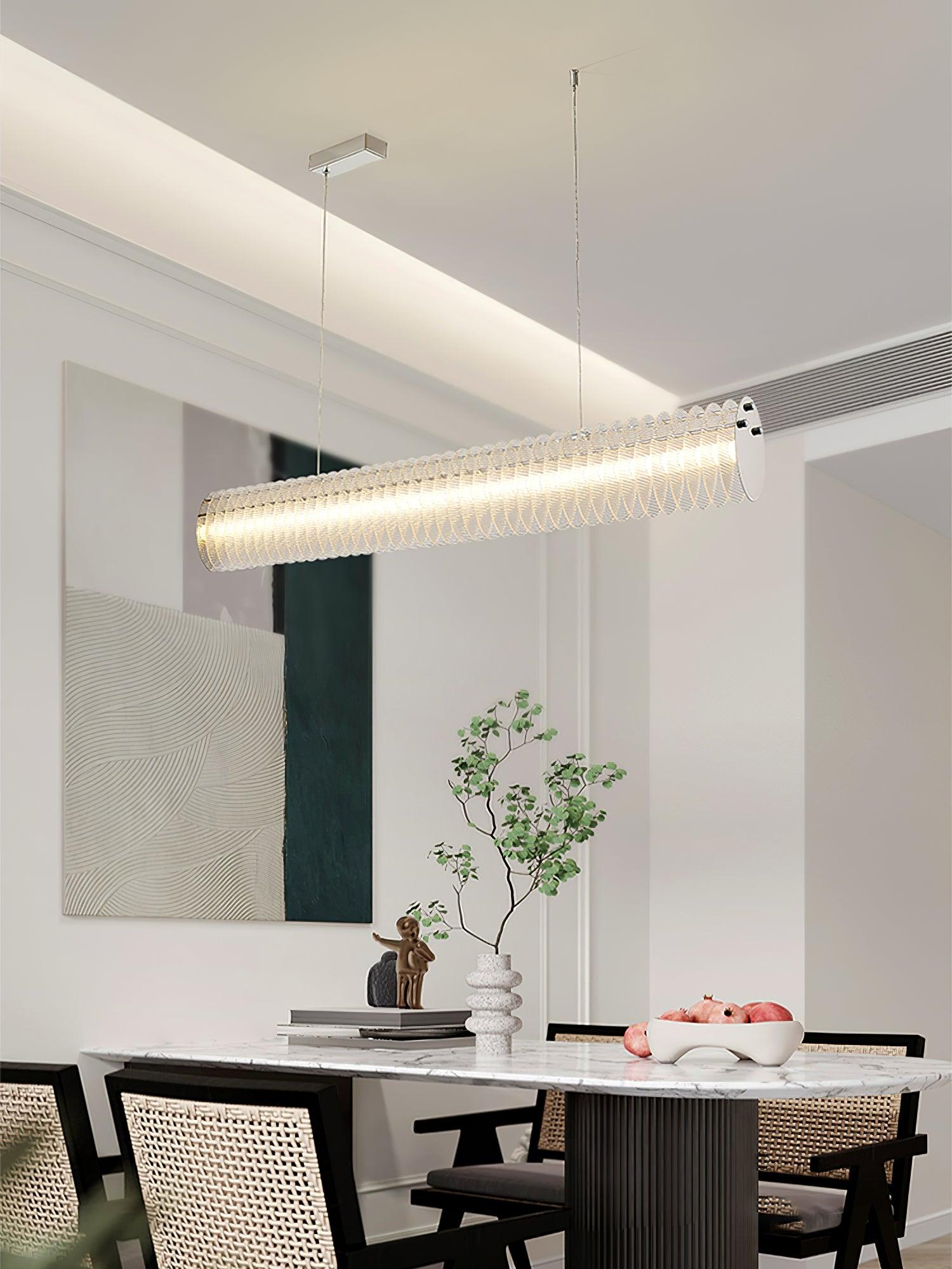 John Minimalist Metal Chandelier - Lamp Outdoor